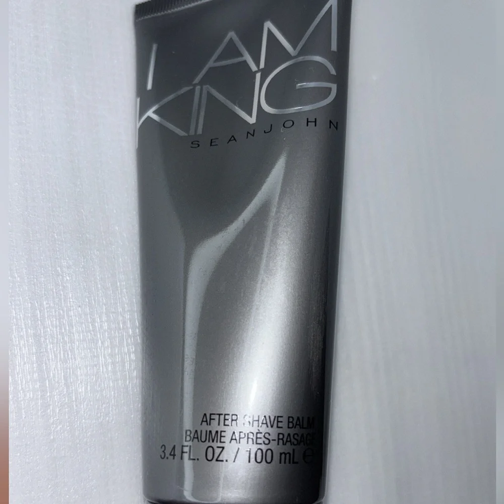 I Am King by Sean John After Shave Balm 3.4 oz for Men New